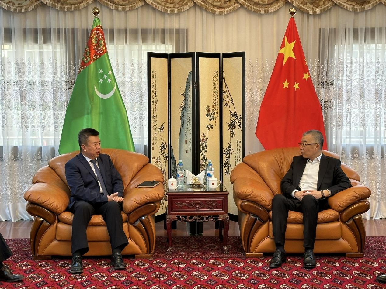Ambassador of China to Turkmenistan Qian Naicheng met with  the CODA delegation